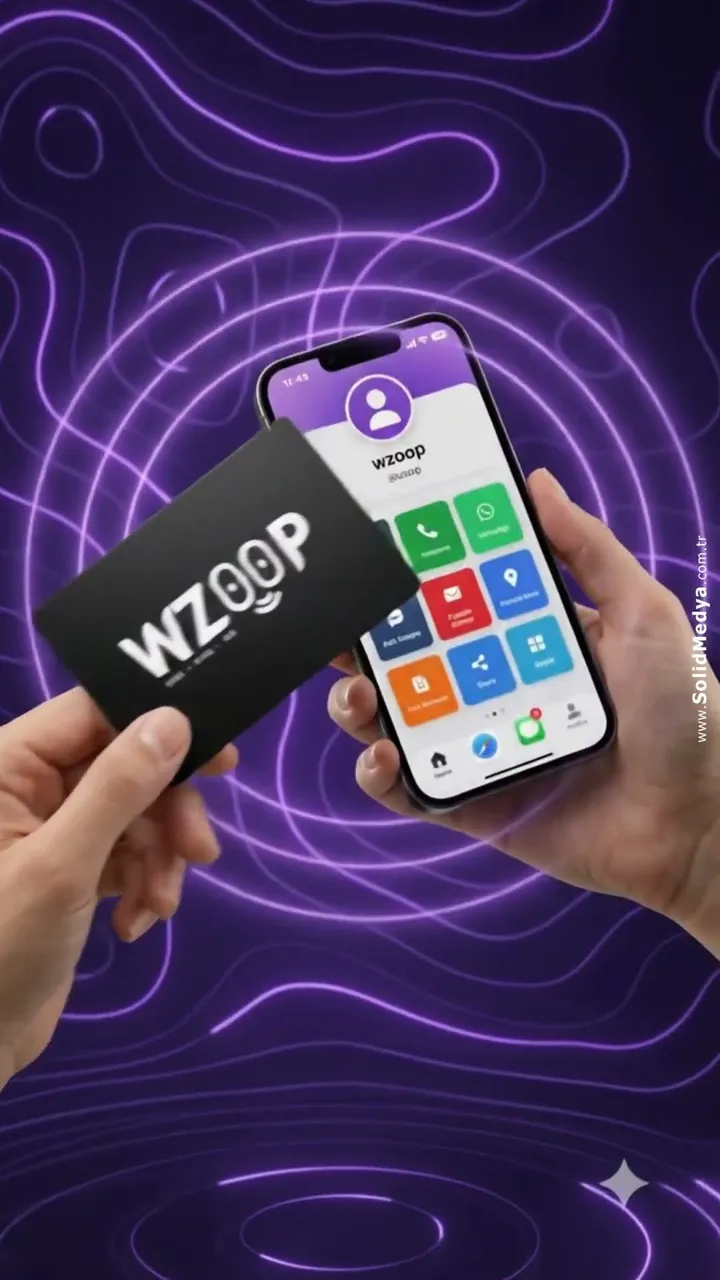 Wzoop QR Kart — QR kod ile paylaşım (video kapağı)